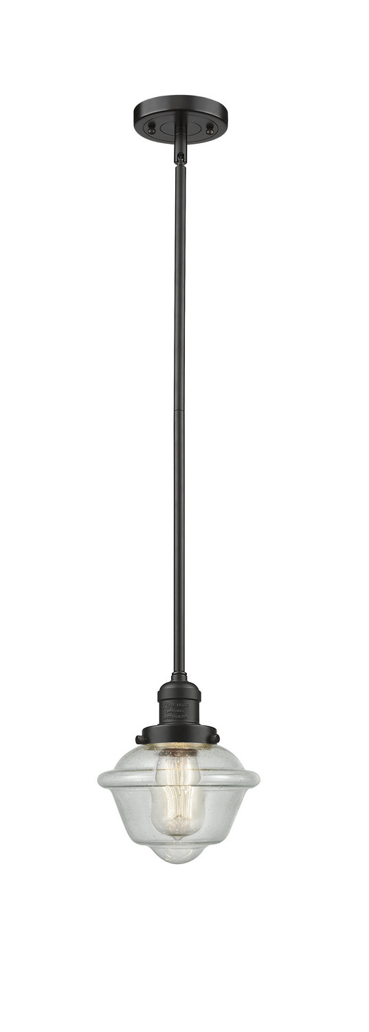 Innovations 201S-OB-G534-LED LED Mini Pendant, Oil Rubbed Bronze