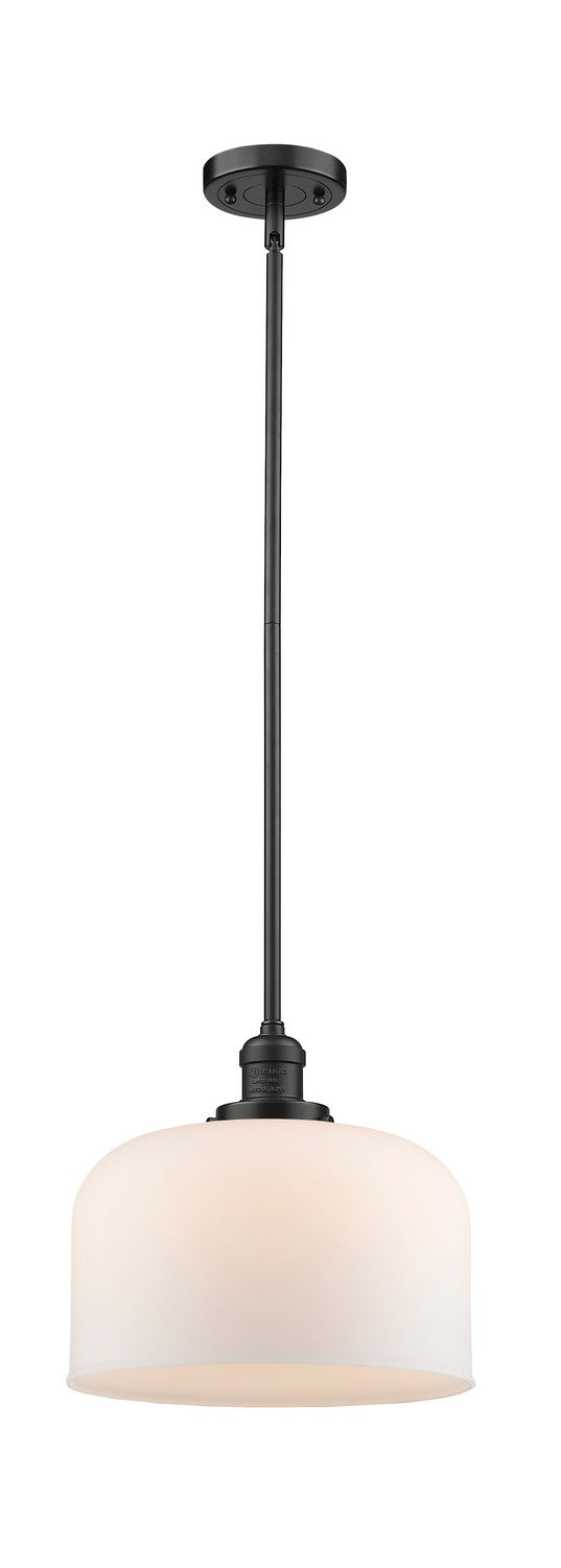 Innovations 201S-OB-G71-L One Light Mini Pendant, Oil Rubbed Bronze
