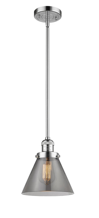 Innovations 201S-PC-G43 One Light Mini Pendant, Polished Chrome
