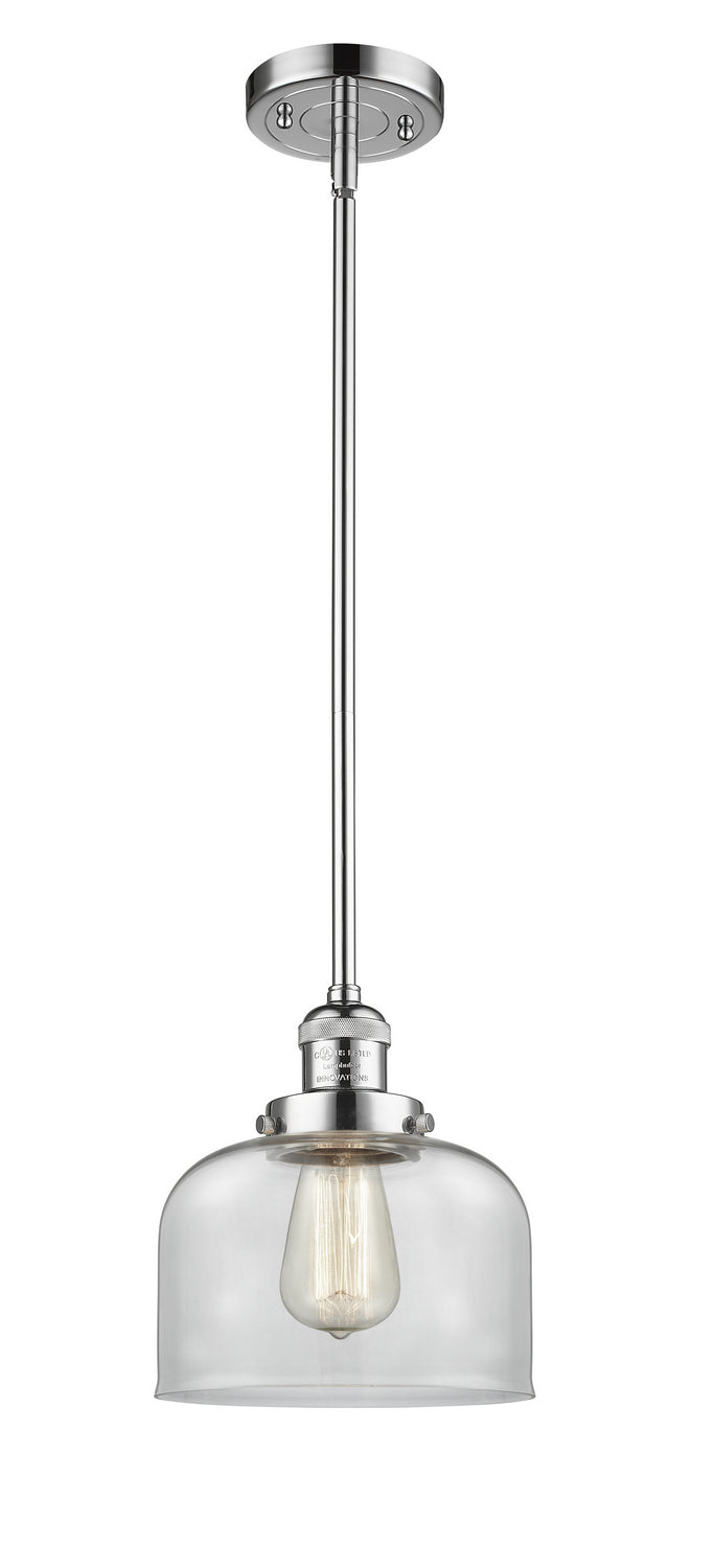 Innovations 201S-PC-G72 One Light Mini Pendant, Polished Chrome