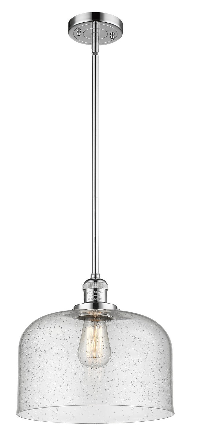 Innovations 201S-PC-G74-L One Light Mini Pendant, Polished Chrome