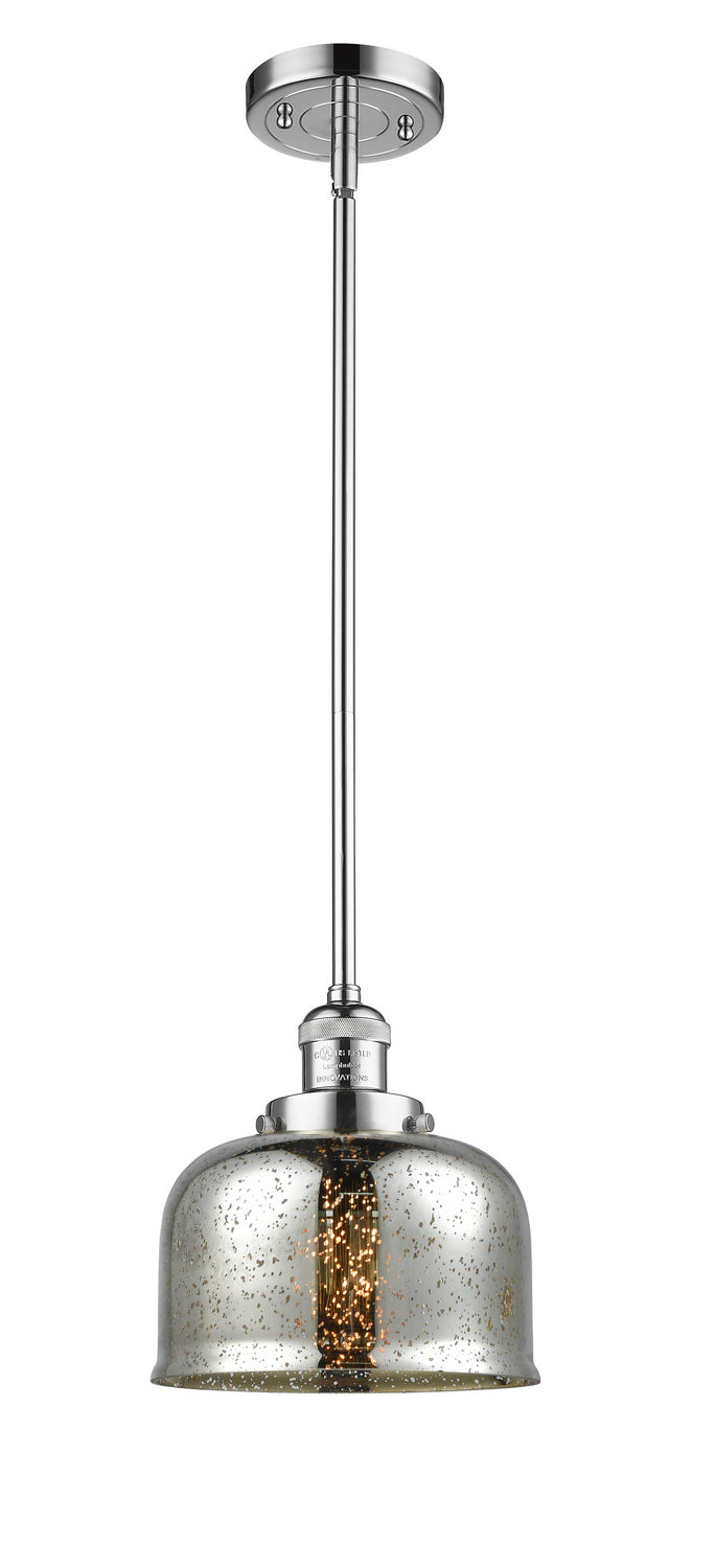 Innovations 201S-PC-G78-LED LED Mini Pendant, Polished Chrome