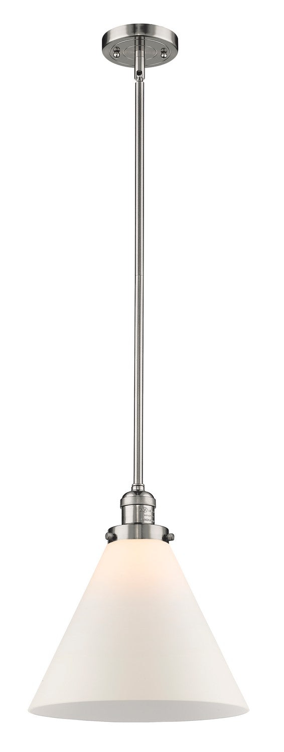Innovations 201S-PN-G41-L One Light Mini Pendant, Polished Nickel