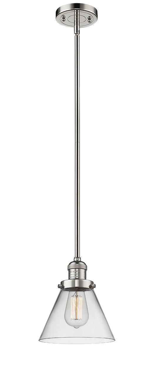 Innovations 201S-PN-G42-LED LED Mini Pendant, Polished Nickel