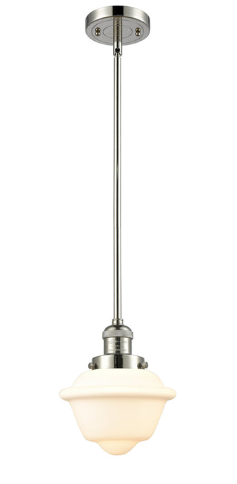Innovations 201S-PN-G531 One Light Mini Pendant, Polished Nickel