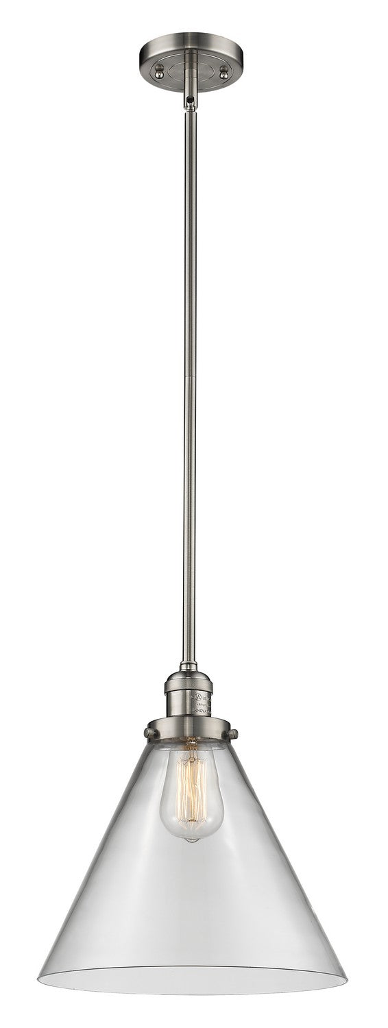 Innovations 201S-SN-G42-L-LED LED Mini Pendant, Brushed Satin Nickel