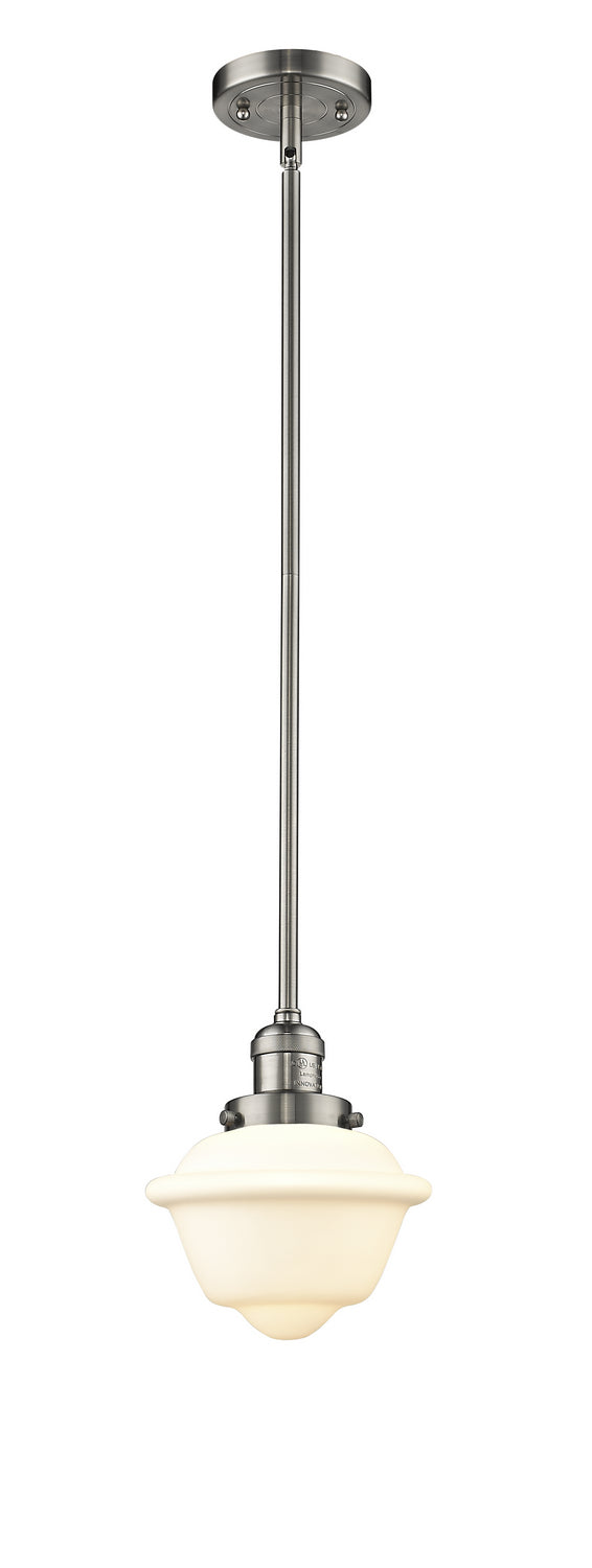Innovations 201S-SN-G531 One Light Mini Pendant, Brushed Satin Nickel