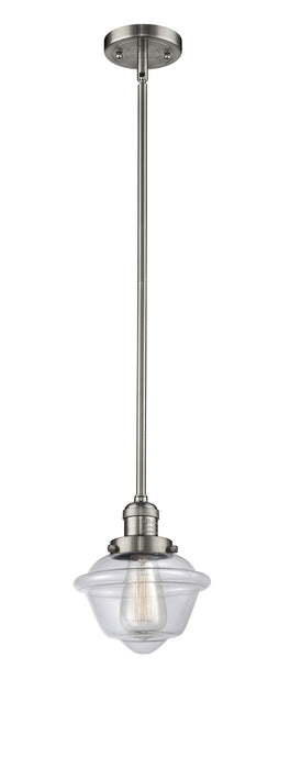 Innovations 201S-SN-G532 One Light Mini Pendant, Brushed Satin Nickel