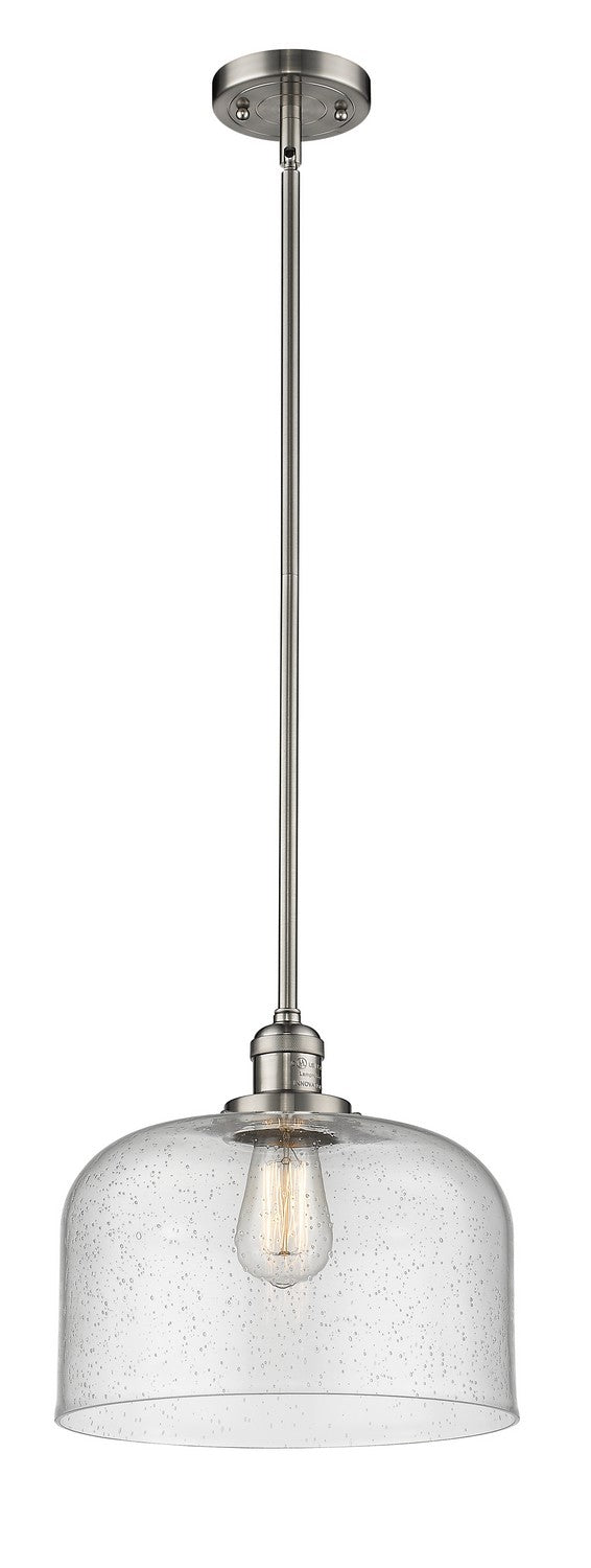 Innovations 201S-SN-G74-L-LED LED Mini Pendant, Brushed Satin Nickel