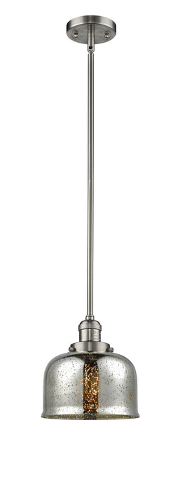 Innovations 201S-SN-G78 One Light Mini Pendant, Brushed Satin Nickel