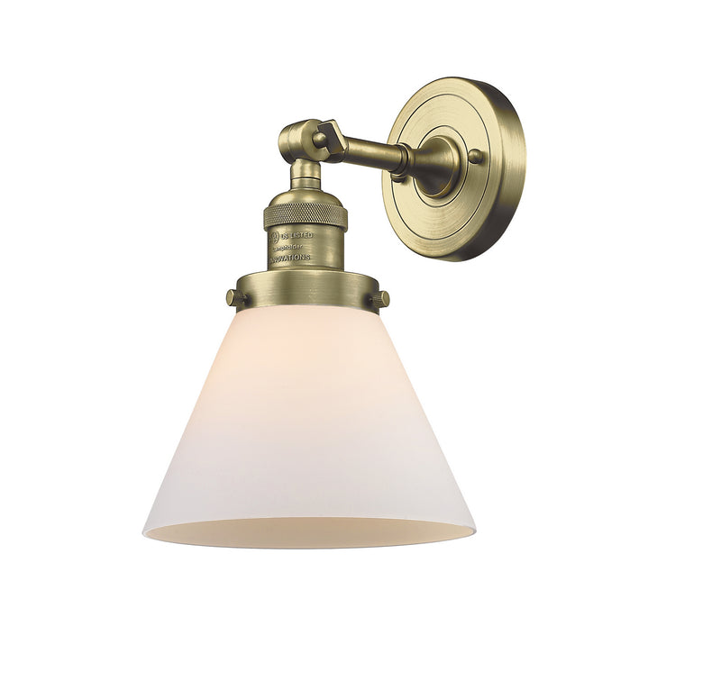 Innovations 203-AB-G41-LED LED Wall Sconce, Antique Brass