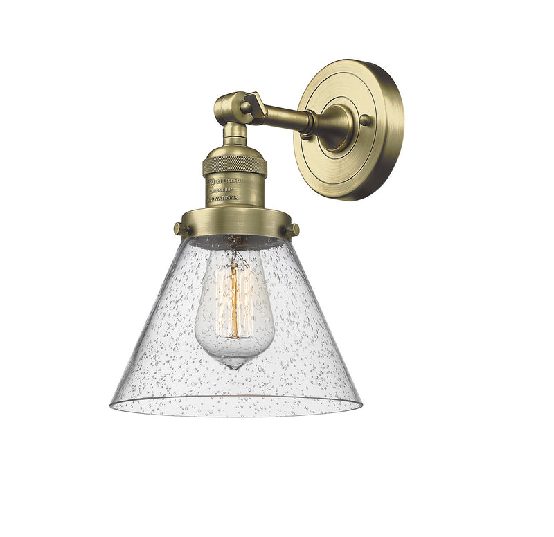 Innovations 203-AB-G44-LED LED Wall Sconce, Antique Brass