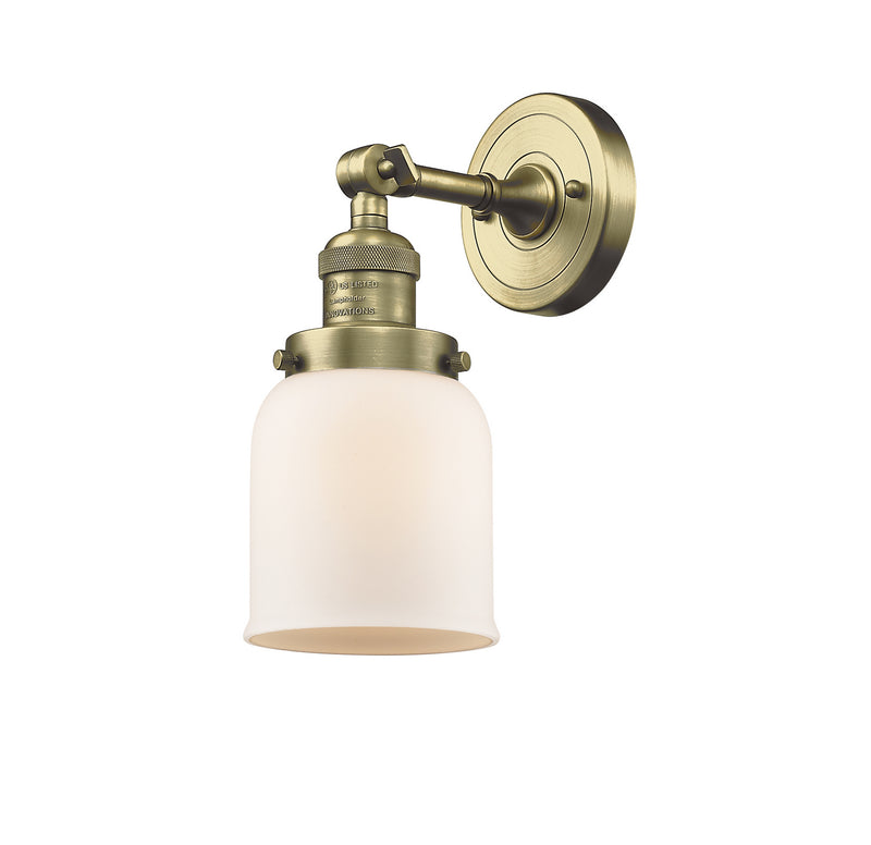 Innovations 203-AB-G51-LED LED Wall Sconce, Antique Brass
