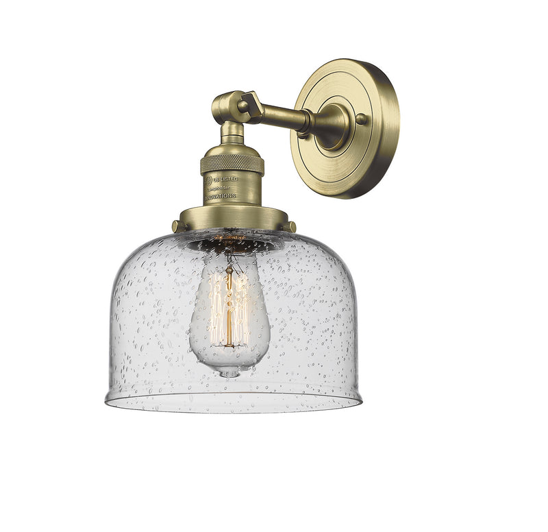 Innovations 203-AB-G74-LED LED Wall Sconce, Antique Brass