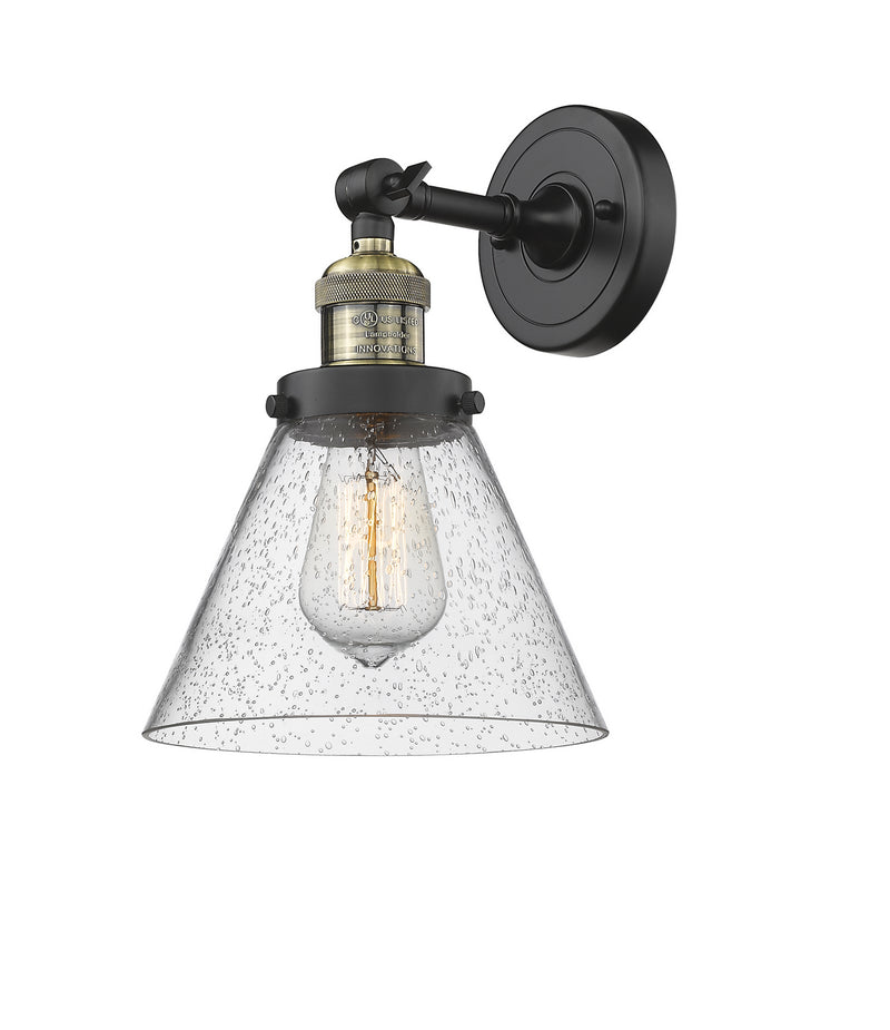 Innovations 203-BAB-G44-LED LED Wall Sconce, Black Antique Brass
