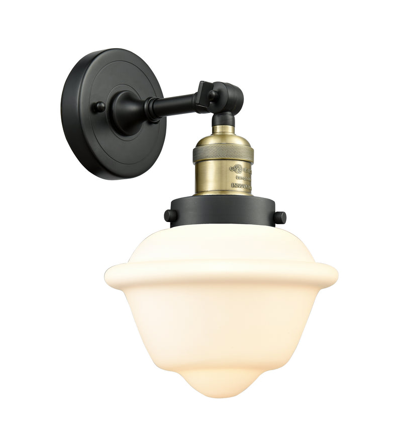 Innovations 203-BAB-G531 One Light Wall Sconce, Black Antique Brass
