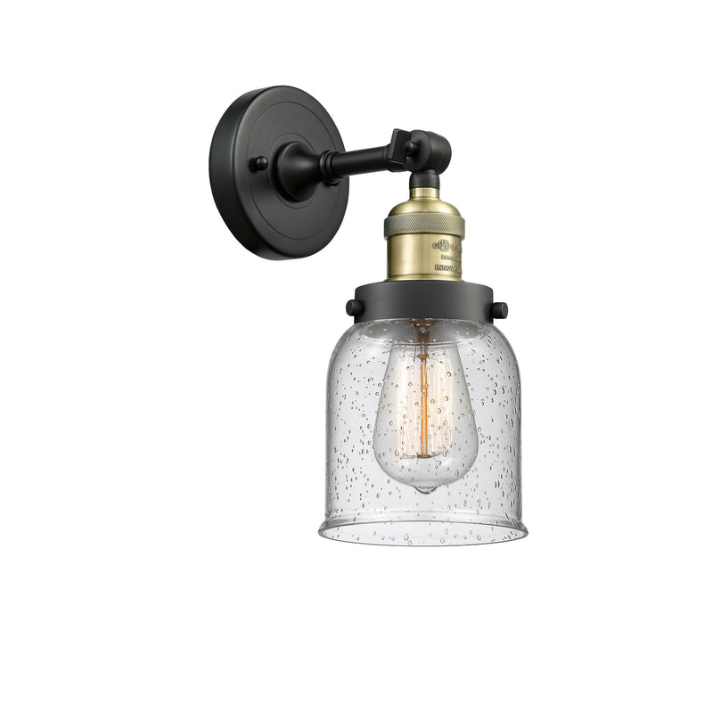 Innovations 203-BAB-G54 One Light Wall Sconce, Black Antique Brass