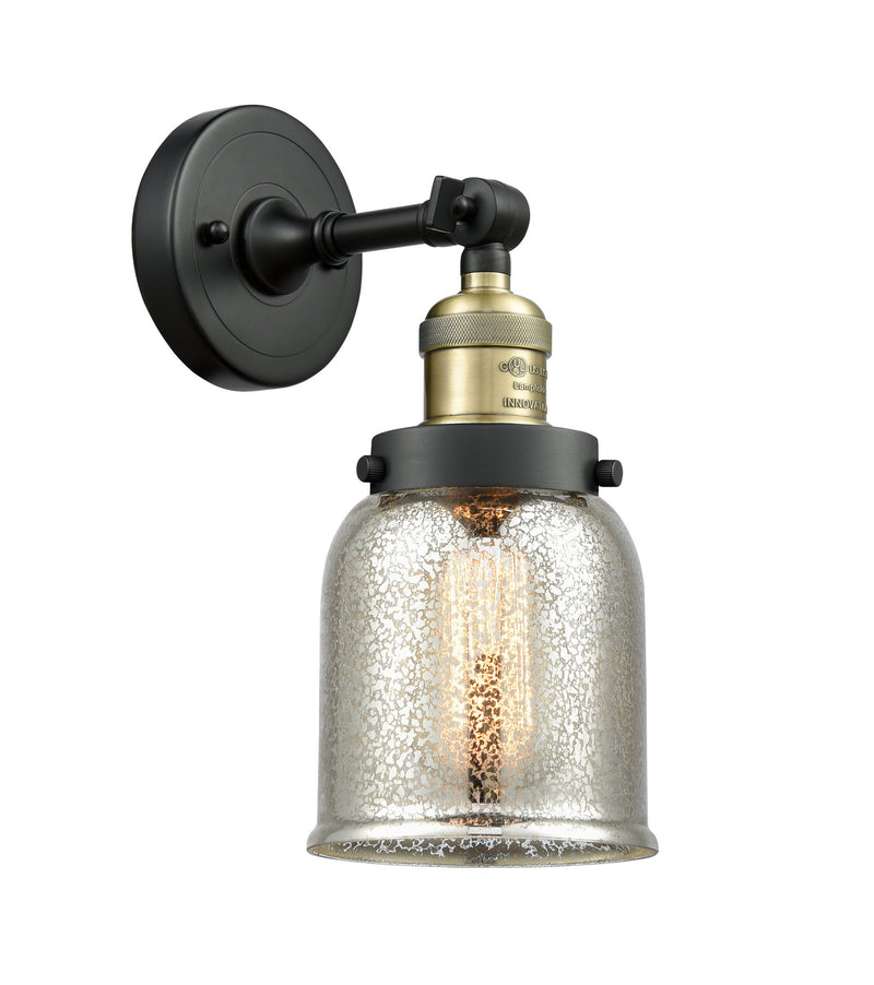 Innovations 203-BAB-G58 One Light Wall Sconce, Black Antique Brass