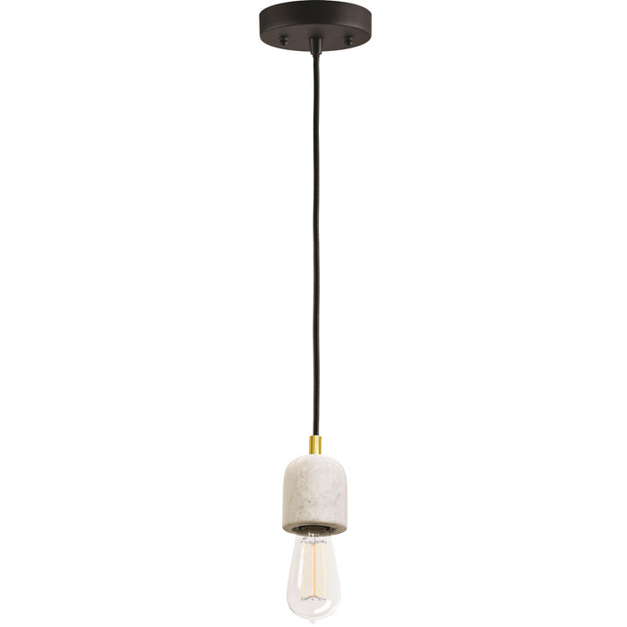 Renwil LPC4009 One Light Ceiling Fixture, Natural Marble
