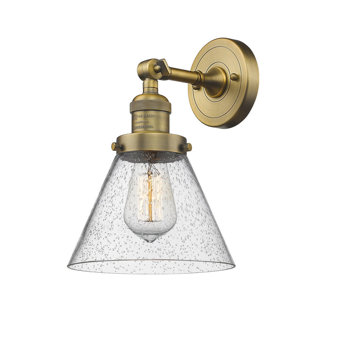 Innovations 203-BB-G44-LED LED Wall Sconce, Brushed Brass