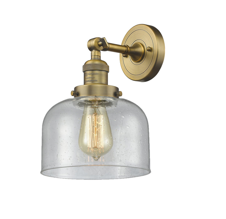 Innovations 203-BB-G74-LED LED Wall Sconce, Brushed Brass