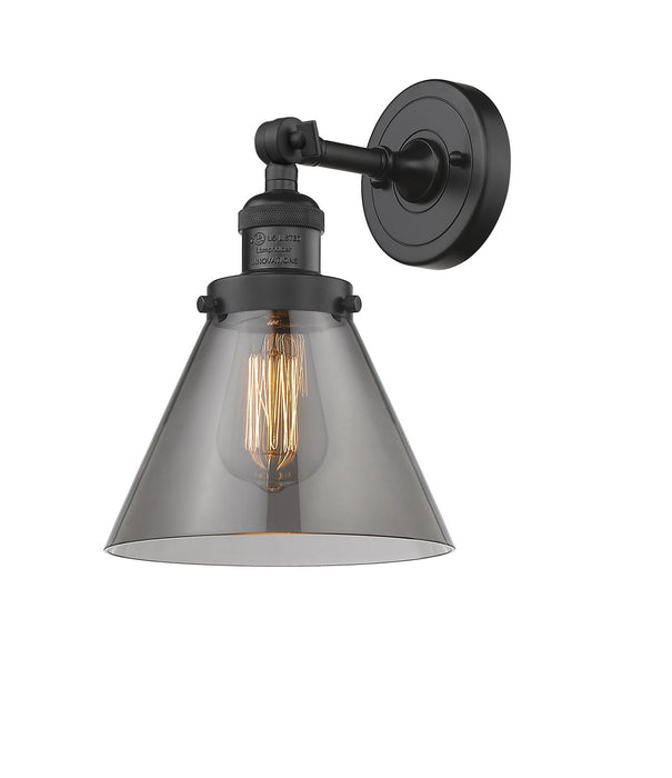 Innovations 203-BK-G43-LED LED Wall Sconce, Matte Black