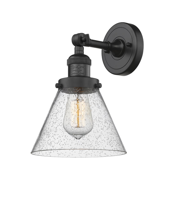 Innovations 203-BK-G44-LED LED Wall Sconce, Matte Black