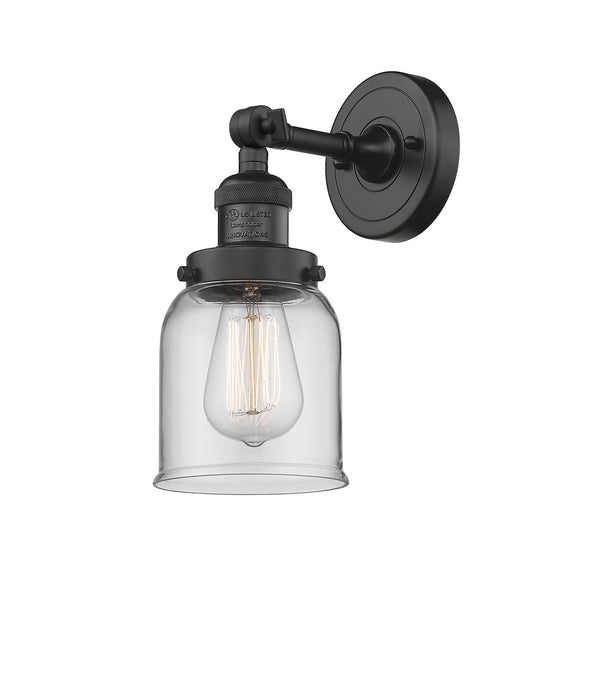 Innovations 203-BK-G52-LED LED Wall Sconce, Matte Black