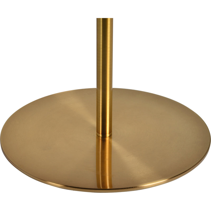 Renwil LPF3066 One Light Floor Lamp, Antique Brass