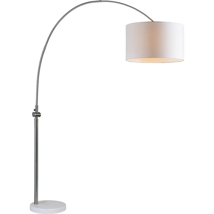 Renwil LPF3071 One Light Floor Lamp, Brushed Nickel
