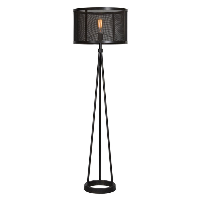 Renwil LPF582 One Light Floor Lamp, Black