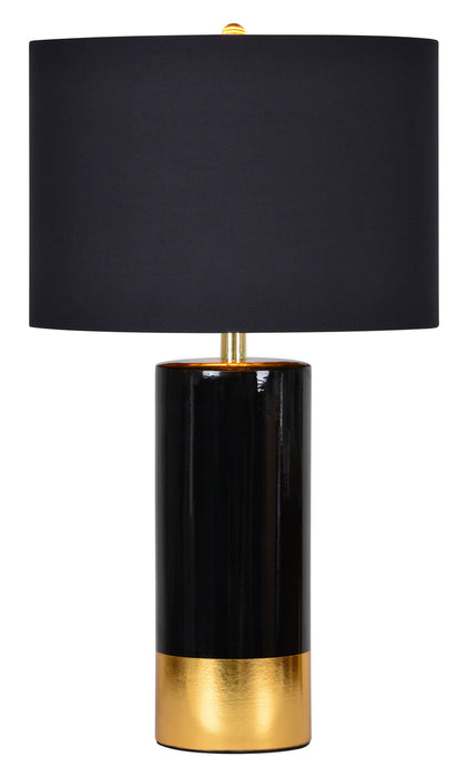 Renwil LPT631 One Light Table Lamp, Black/Gold