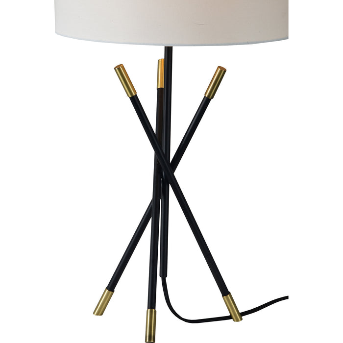 Renwil LPT891 One Light Table Lamp, Antique Brass