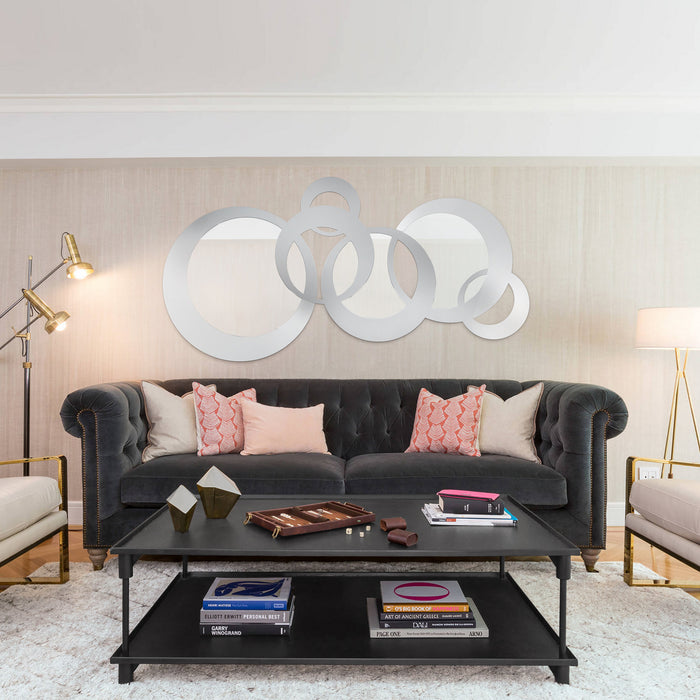 Renwil MT1185 Mirror, Silver Leaf