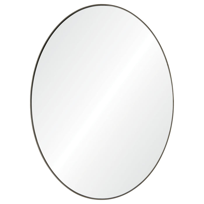 Renwil MT1843 Mirror, Antique Brushed Silver