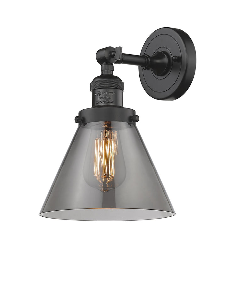Innovations 203-OB-G43-LED LED Wall Sconce, Oil Rubbed Bronze