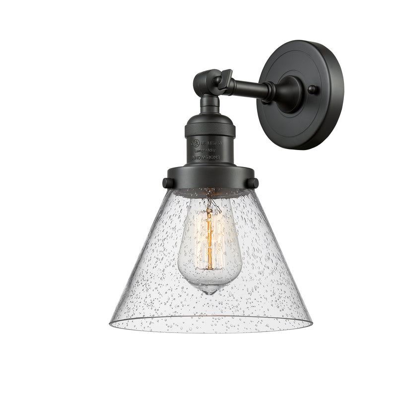 Innovations 203-OB-G44 One Light Wall Sconce, Oil Rubbed Bronze