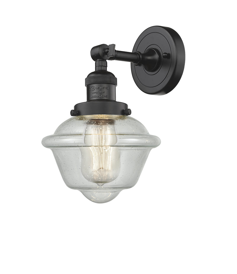 Innovations 203-OB-G534 One Light Wall Sconce, Oil Rubbed Bronze