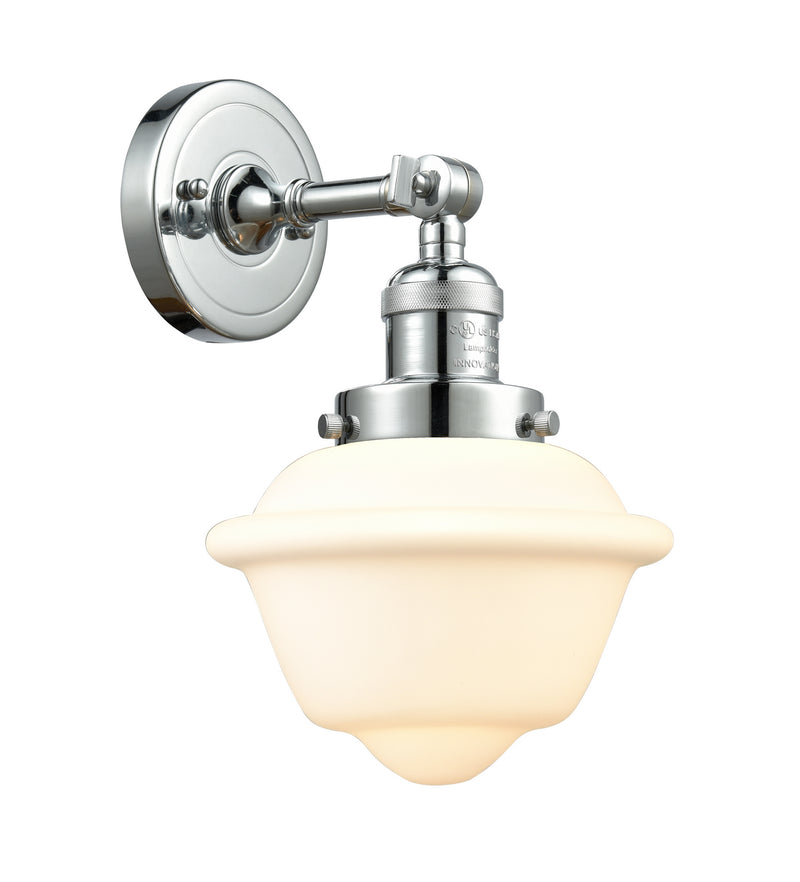 Innovations 203-PC-G531 One Light Wall Sconce, Polished Chrome