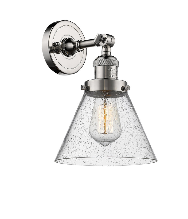 Innovations 203-PN-G44-LED LED Wall Sconce, Polished Nickel