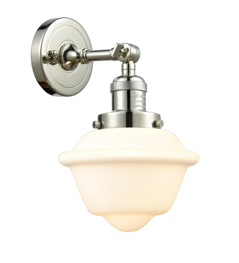 Innovations 203-PN-G531 One Light Wall Sconce, Polished Nickel