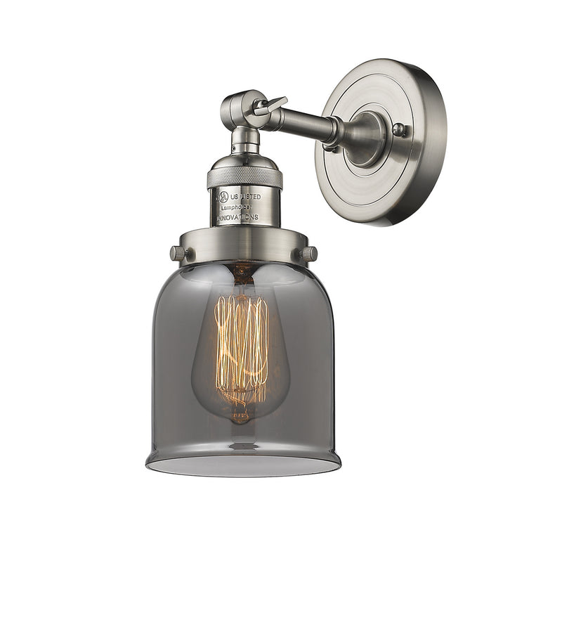 Innovations 203-SN-G53-LED LED Wall Sconce, Brushed Satin Nickel