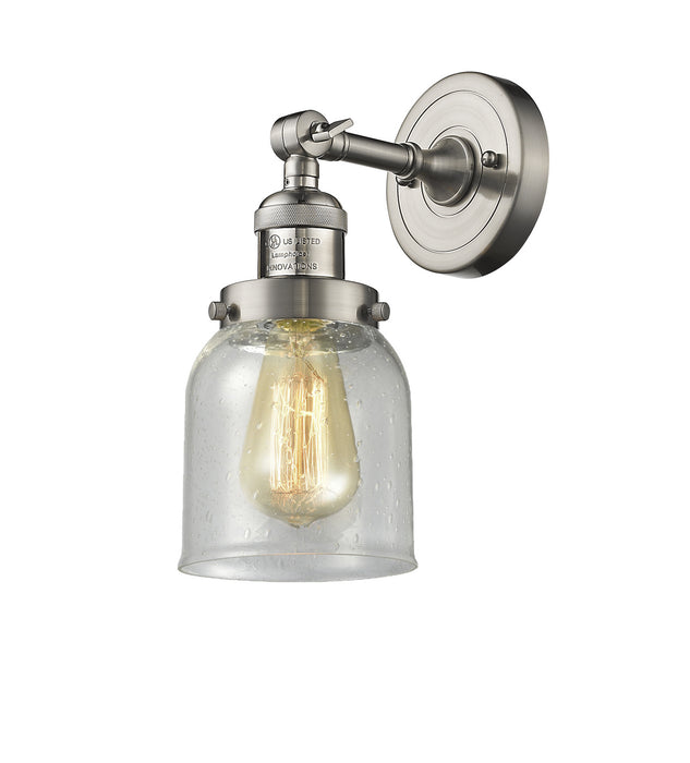 Innovations 203-SN-G54-LED LED Wall Sconce, Brushed Satin Nickel
