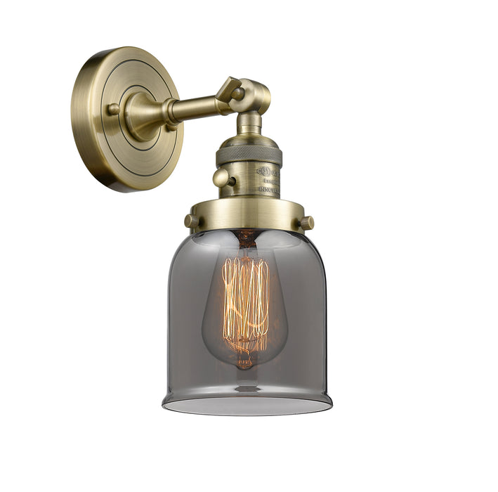 Innovations 203SW-AB-G53 One Light Wall Sconce, Antique Brass