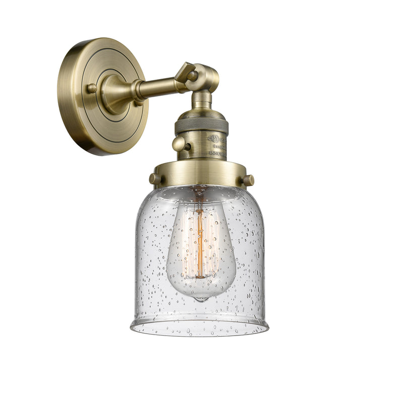 Innovations 203SW-AB-G54 One Light Wall Sconce, Antique Brass