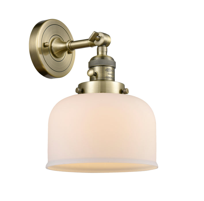 Innovations 203SW-AB-G71 One Light Wall Sconce, Antique Brass