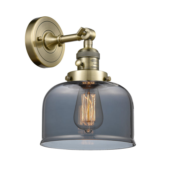 Innovations 203SW-AB-G73 One Light Wall Sconce, Antique Brass