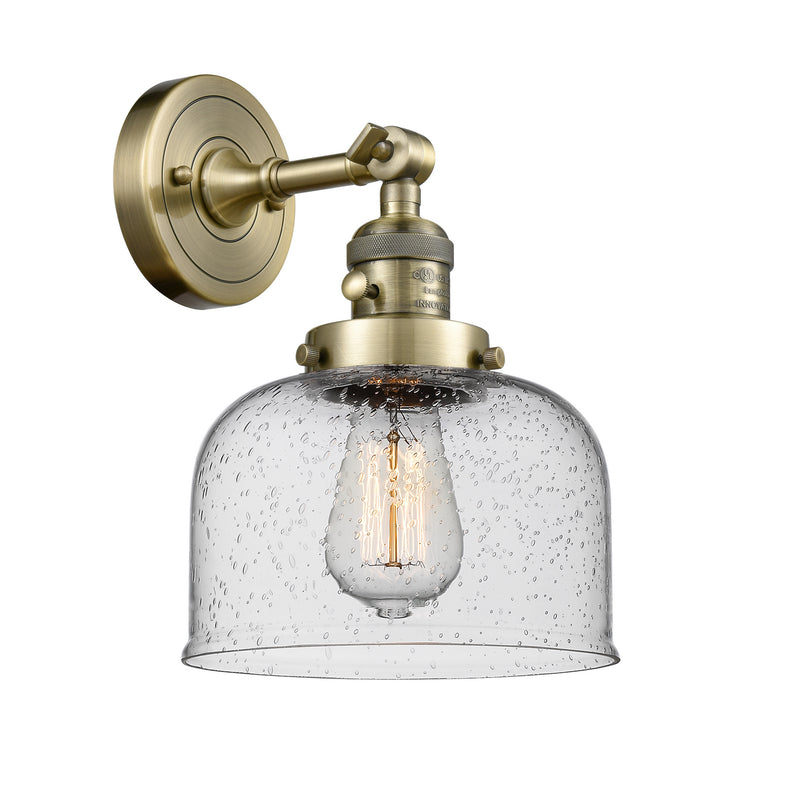 Innovations 203SW-AB-G74-LED LED Wall Sconce, Antique Brass