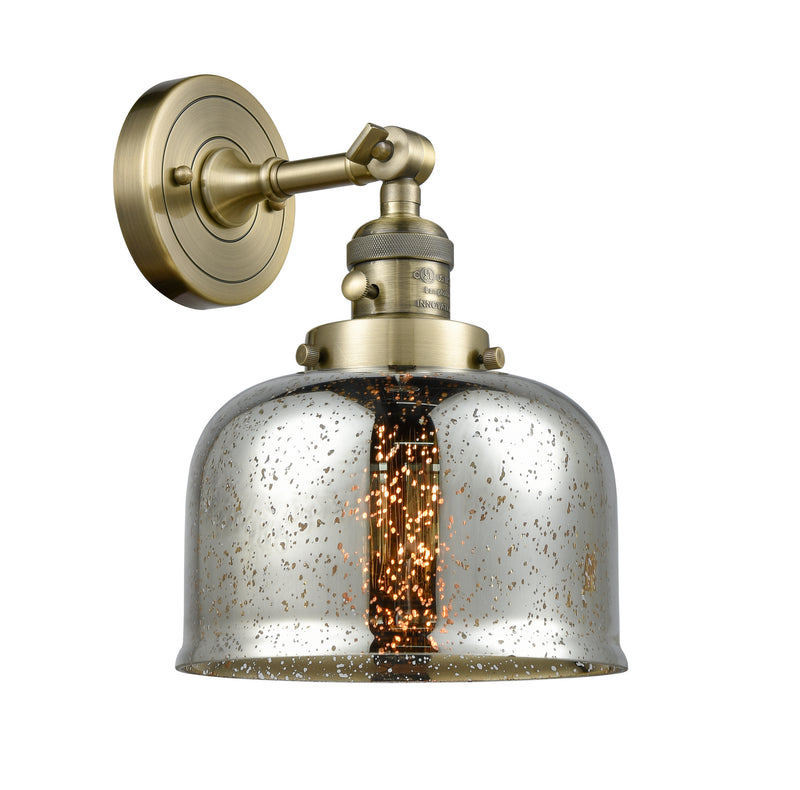 Innovations 203SW-AB-G78 One Light Wall Sconce, Antique Brass