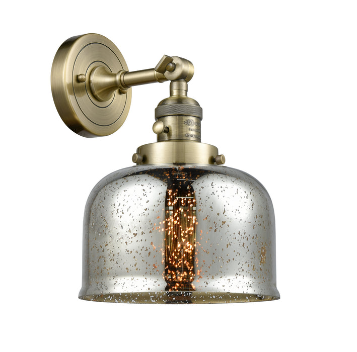 Innovations 203SW-AB-G78 One Light Wall Sconce, Antique Brass